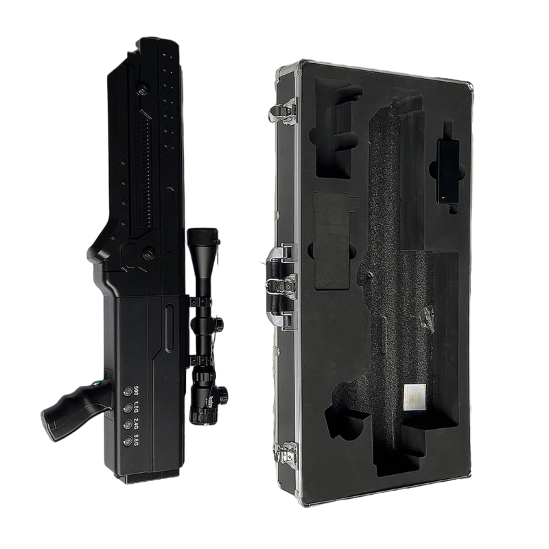  都江堰手持便携式枪型低空防御反制四通道A型