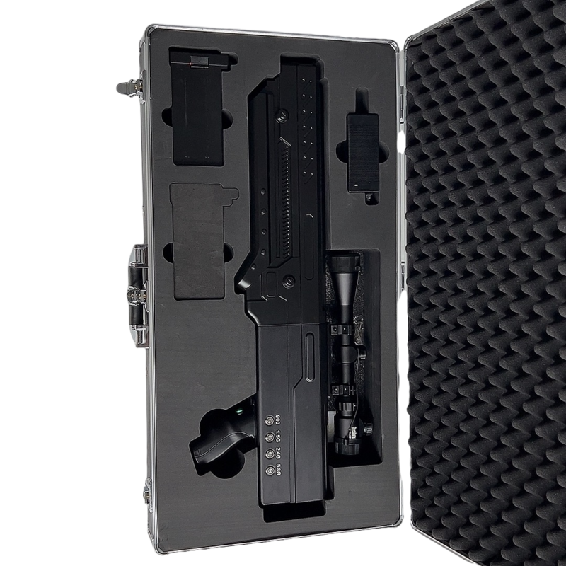  都江堰手持便携式枪型低空防御反制四通道B型