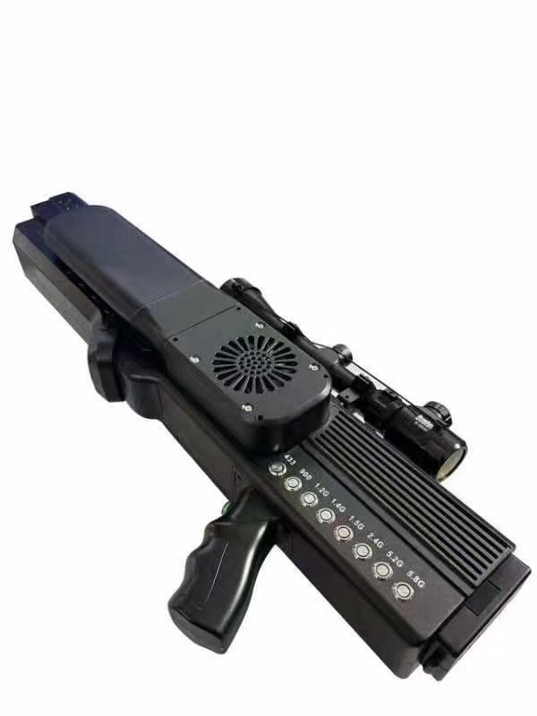  都江堰手持便携式枪型低空防御反制八通道